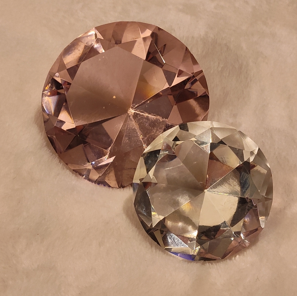 Beautiful Diamond Paperweights